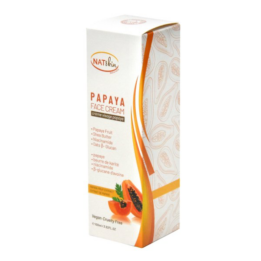 NATSKIN: PAPAYA FACE CREAM 100ML